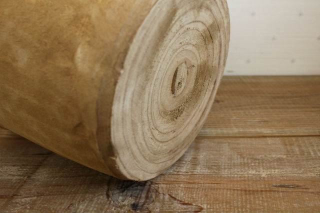 カービングポット/BIG 木製鉢 鉢カバー